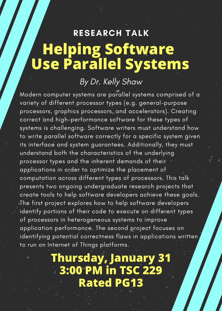 Jan 31 - Helping Software Use Parallel Systems[1]